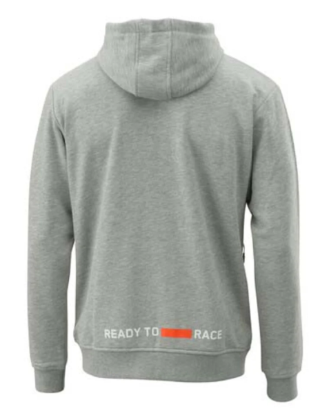 ORANGE FLUIDS ZIP HOODIE