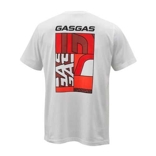 FULL GAS TEE WHITE